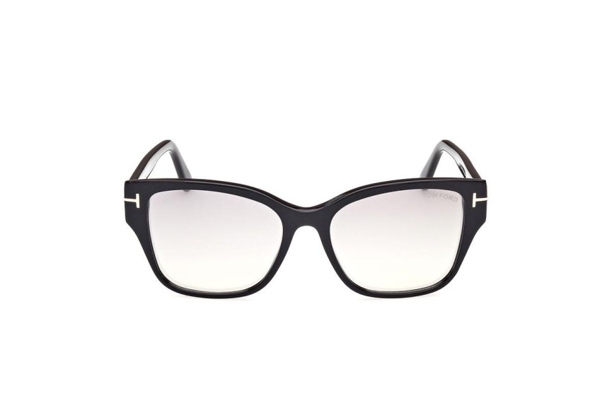 Sunglasses Tom Ford FT1108 01C Rechteck Schwarz