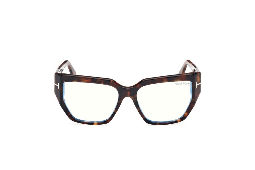 Glasses Tom Ford FT5951-B 052 Quadratisch Havanna