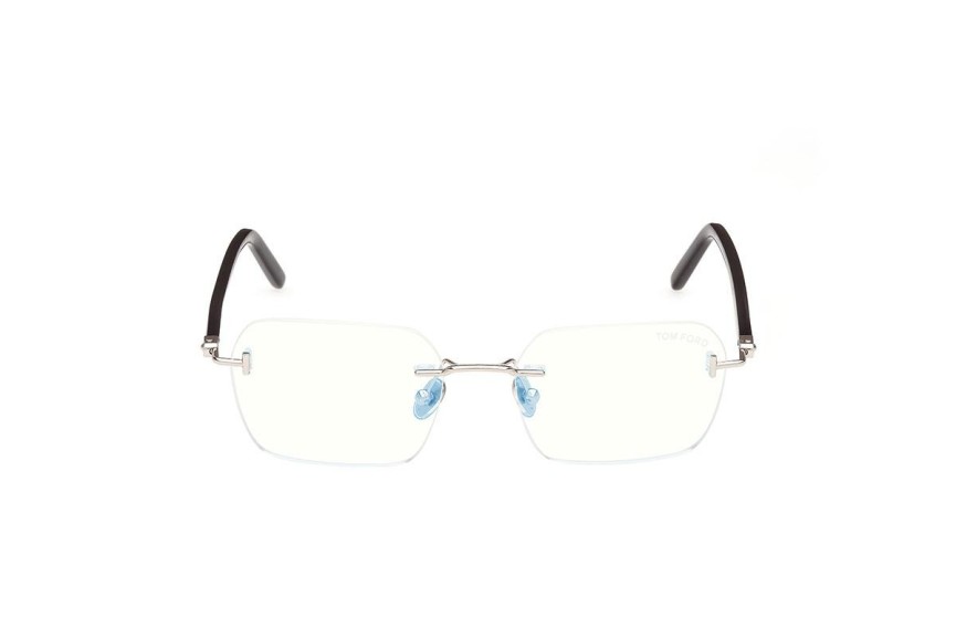 Glasses Tom Ford FT5934-B 016 Rechteck Silber