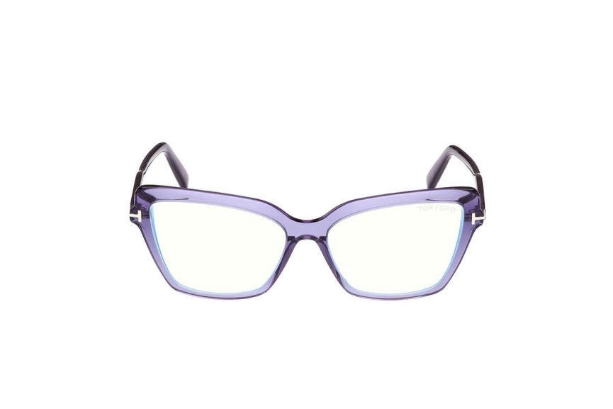 Brillen Tom Ford FT5948-B 081 Cat Eye Lila