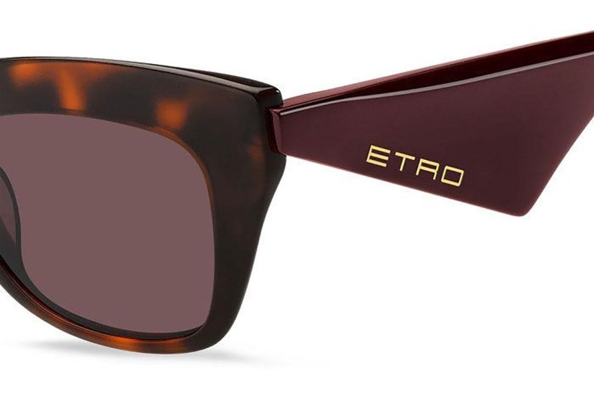 Sonnenbrille Etro ETRO0004/G/S 086/U1 Browline Havanna