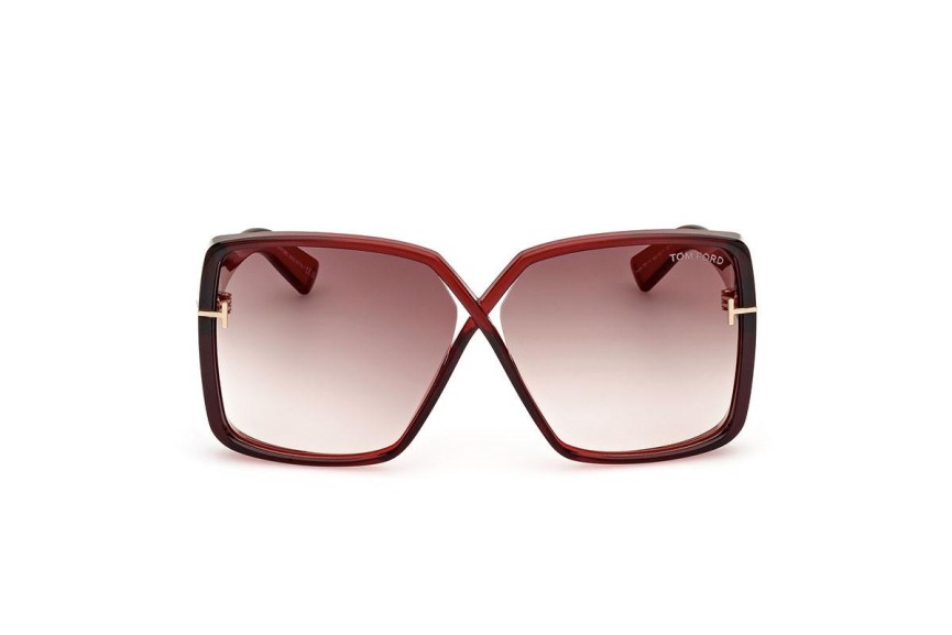 Sonnenbrille Tom Ford FT1117 66G Quadratisch Rot