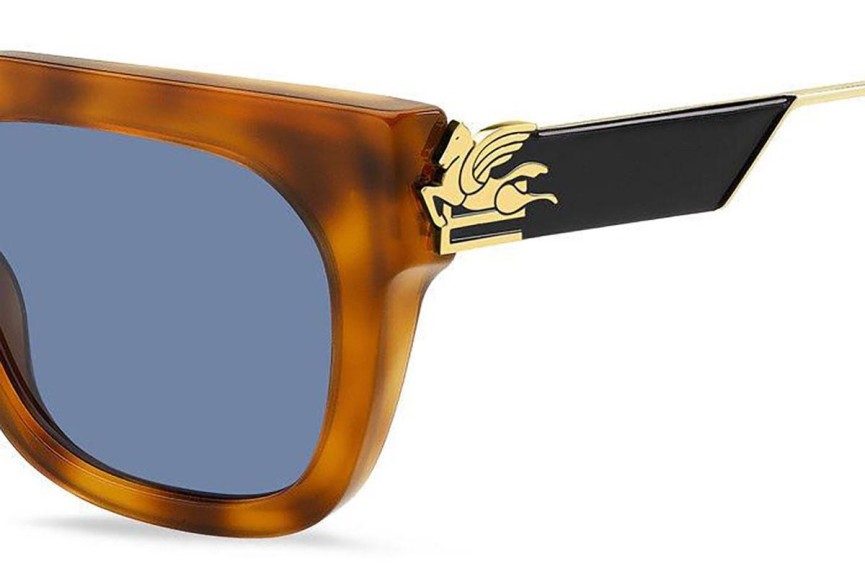 Sonnenbrille Etro ETRO0027/G/S 05L/KU Rechteck Havanna