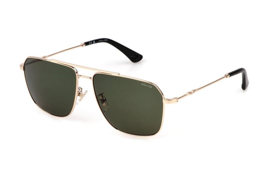 Sonnenbrille Police SPLN32 0300 Pilot Gold