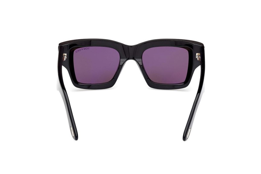 Sonnenbrille Tom Ford FT1154 01A Quadratisch Schwarz