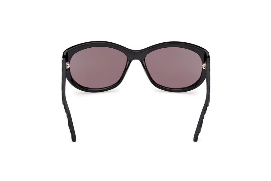 Sonnenbrille Guess GU00131 01A Oval Schwarz