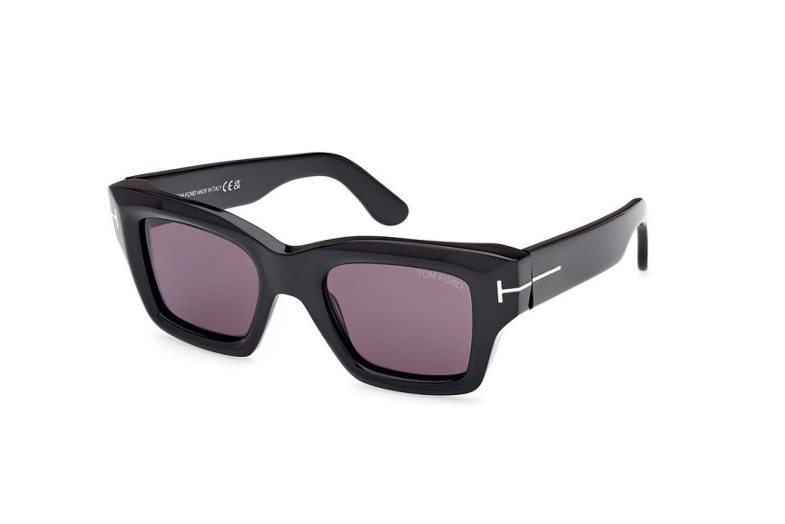 Sonnenbrille Tom Ford FT1154 01A Quadratisch Schwarz