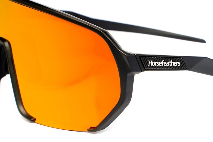 Sunglasses Horsefeathers Archie AM219B Monoscheibe | Shield Schwarz