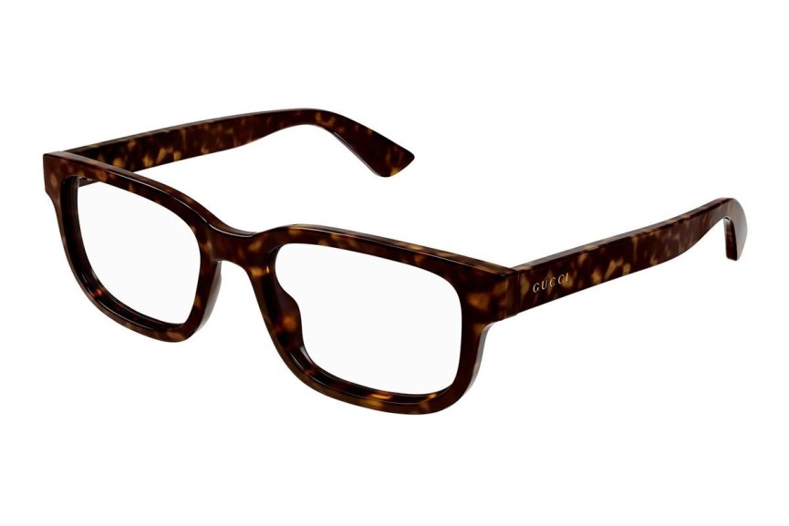 Glasses Gucci GG1584O 006 Quadratisch Havanna