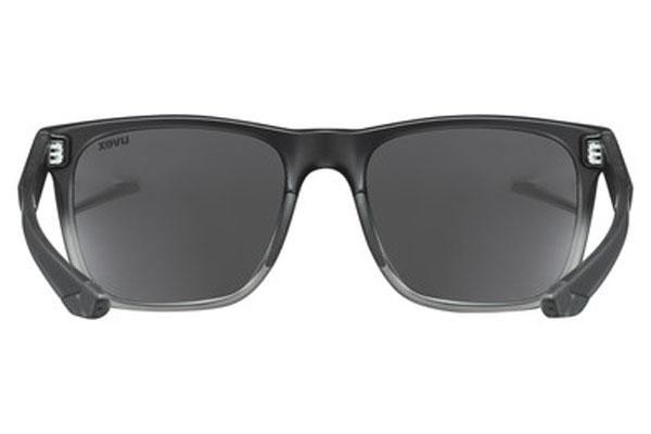 Sonnenbrille uvex lgl 42 Black Transparent S3 Quadratisch Schwarz