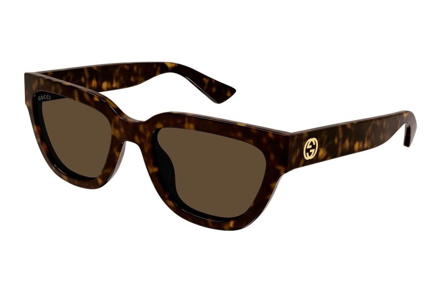 Sunglasses Gucci GG1578S 002 Cat Eye Havanna