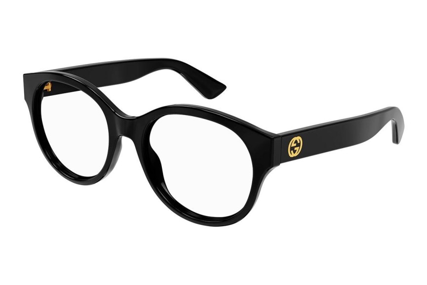 Glasses Gucci GG1580O 001 Rund Schwarz