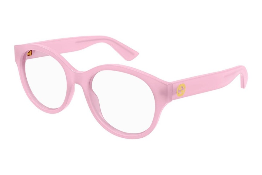 Glasses Gucci GG1580O 004 Rund Rosa