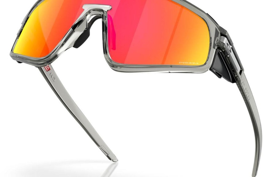 Sunglasses Oakley LATCH PANEL KYLIAN MBAPPÈ OO9404 940404 Rechteck Grau