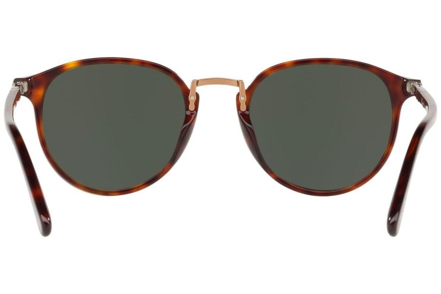 Sonnenbrille Persol Typewriter Edition PO3210S 24/31 Rund Havanna