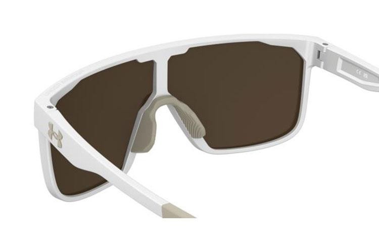 Sonnenbrille Under Armour UADEFINE/G 7JX/VP Monoscheibe | Shield Weiß