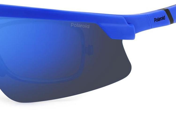 Sonnenbrille Polaroid PLD7056/CI/S RCT/5X Polarized Rechteck Blau