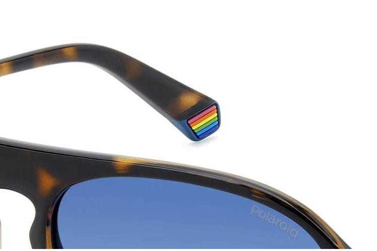 Sonnenbrille Polaroid PLD6225/S 086/Z7 Polarized Pilot Havanna