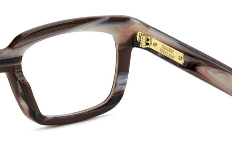 Glasses Dsquared2 D20144 EX4 Rechteck Braun