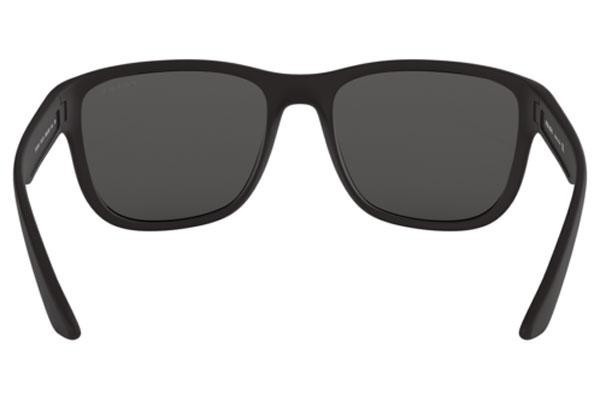 Sunglasses Prada Linea Rossa PS01US DG05S0 Quadratisch Schwarz