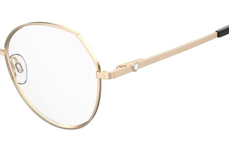 Glasses Love Moschino MOL634 000 Rund Gold