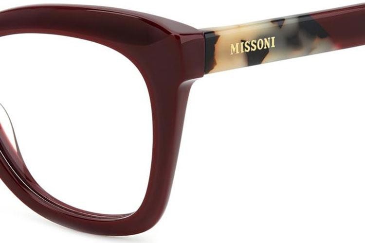 Brillen Missoni MIS0199 LHF Rechteck Rot