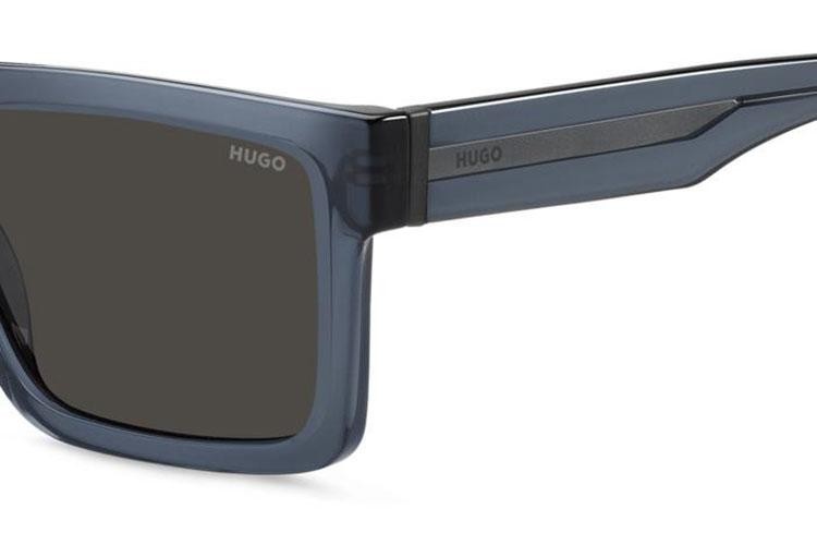 Sonnenbrille HUGO HG1314/S PJP/IR Flat Top Blau