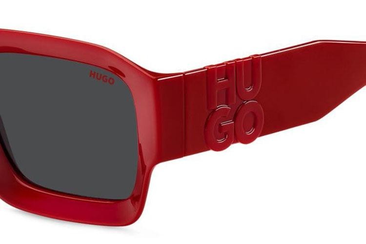 Sunglasses HUGO HG1311/S C9A/IR Rechteck Rot