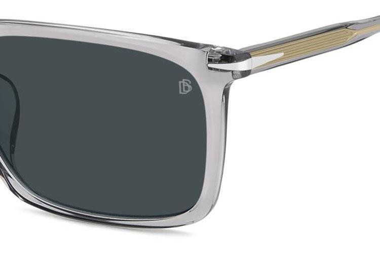 Sunglasses David Beckham DB1163/F/S KB7/KU Rechteck Grau