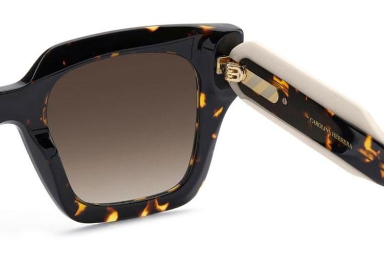 Sunglasses Carolina Herrera HER0255/S 086/HA Quadratisch Havanna