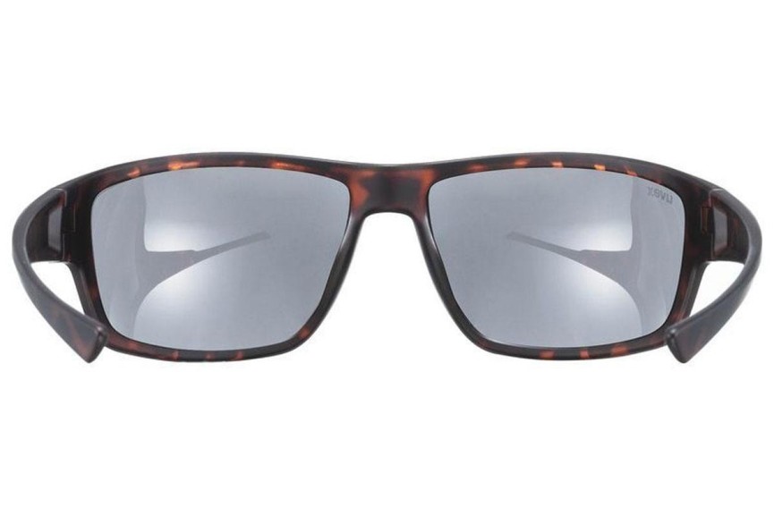 Sonnenbrille uvex sportstyle 230 Havana Mat S3 Rechteck Havanna