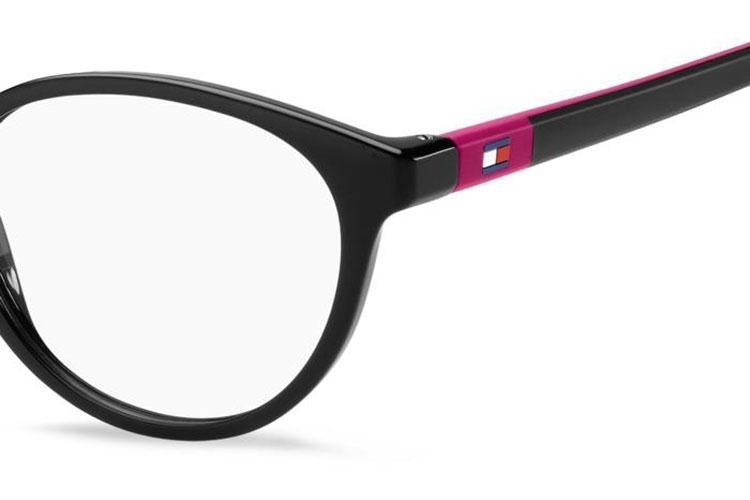 Glasses Tommy Hilfiger TH2124 807 Rund Schwarz