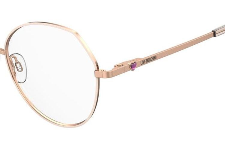 Glasses Love Moschino MOL634 PY3 Rund Gold