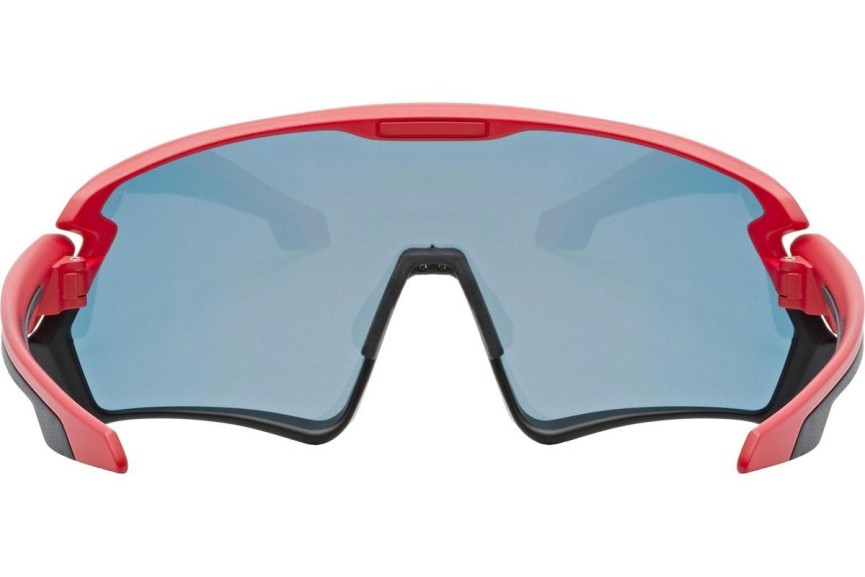 Sonnenbrille uvex sportstyle 231 Red / Black Mat S3 Monoscheibe | Shield Rot