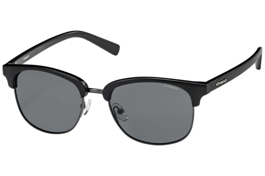 Sonnenbrille Polaroid PLD1012/S CVL/Y2 Polarized Browline Schwarz