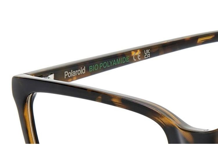 Glasses Polaroid PLDD546 086 Rechteck Havanna