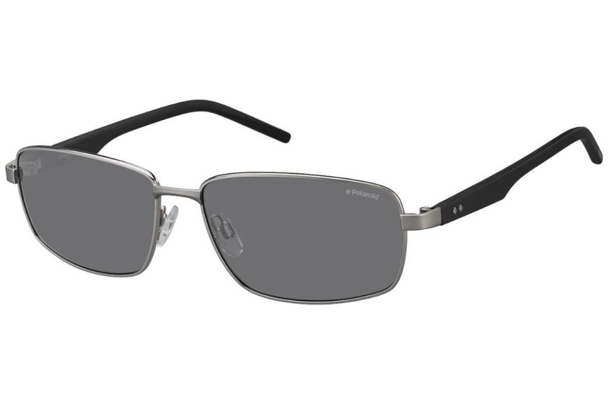 Sunglasses Polaroid PLD2041/S FAE/Y2 Polarized Rechteck Silber