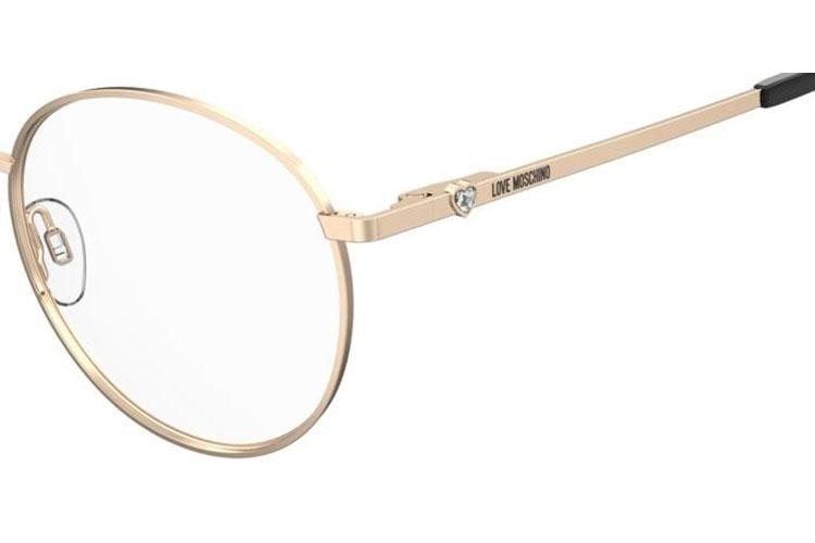 Glasses Love Moschino MOL633 000 Rund Gold