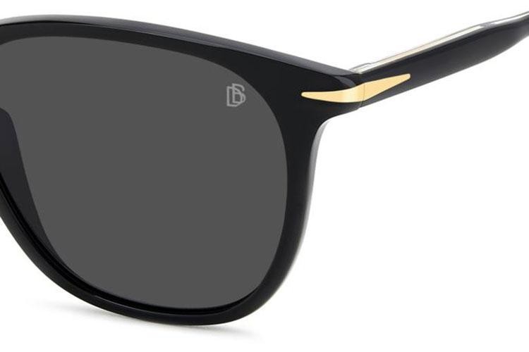 Sonnenbrille David Beckham DB1160/S 807/IR Rechteck Schwarz