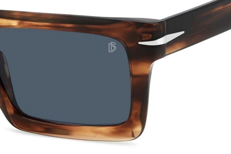 Sonnenbrille David Beckham DB7126/S EX4/KU Rechteck Braun