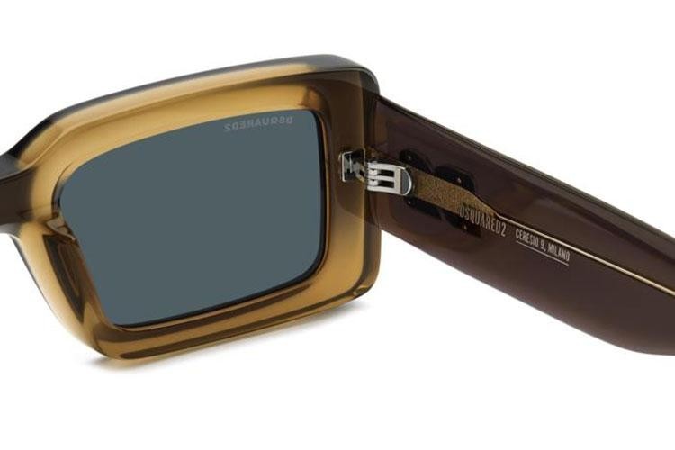 Sunglasses Dsquared2 D20142/S 9EN/KU Rechteck Braun