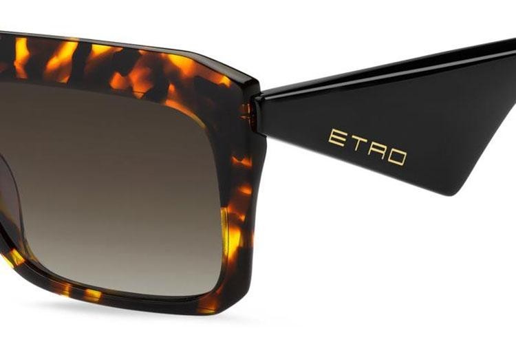 Sonnenbrille Etro ETRO0045/G/S 086/HA Quadratisch Havanna