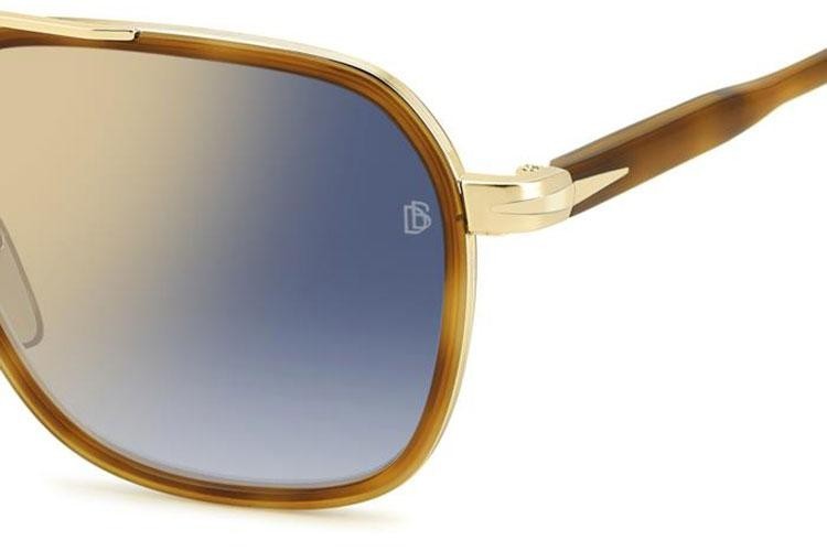 Sunglasses David Beckham DB1161/S LVL/1V Rechteck Gold