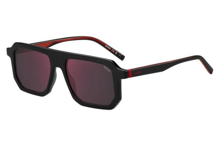 Sunglasses HUGO HG1312/S 807/AO Flat Top Schwarz