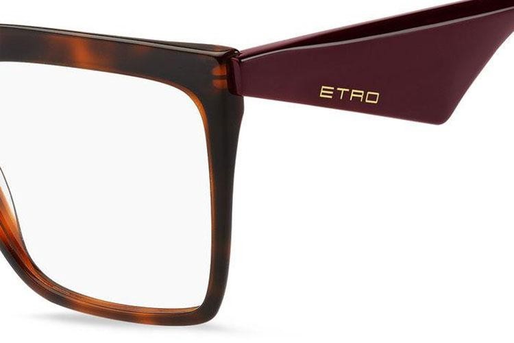 Glasses Etro ETRO0005 086 Rechteck Havanna