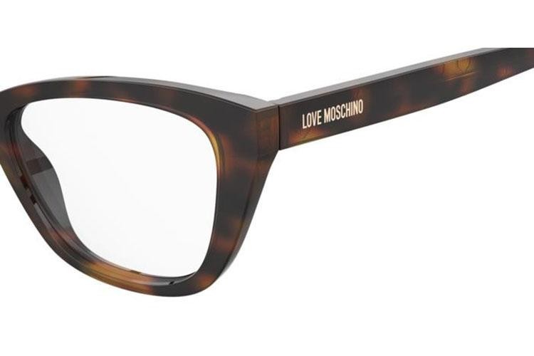 Brillen Love Moschino MOL636 05L Cat Eye Havanna