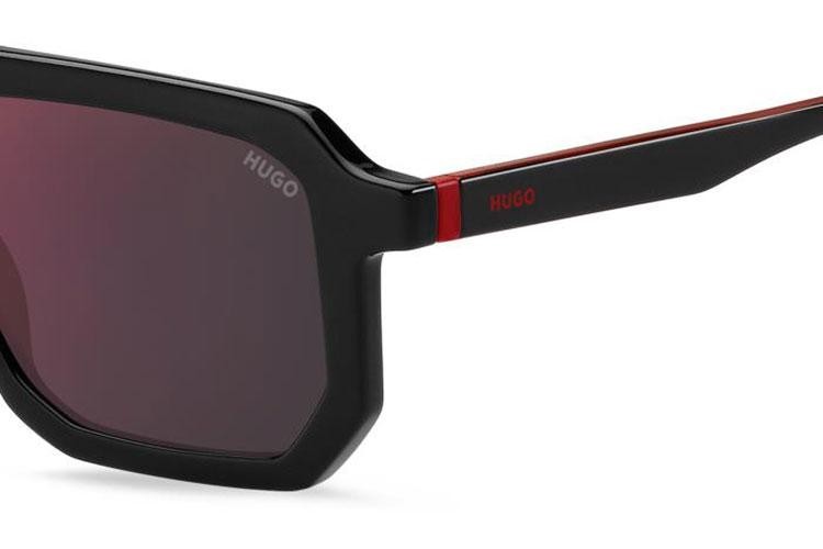 Sunglasses HUGO HG1312/S 807/AO Flat Top Schwarz