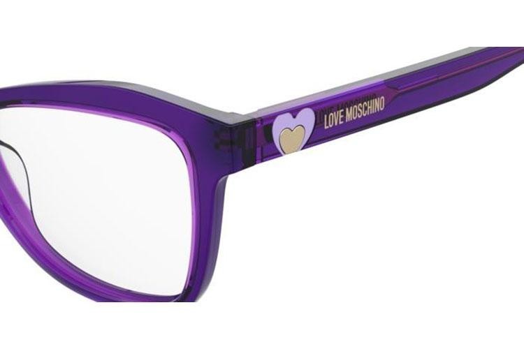 Brillen Love Moschino MOL604 B3V Cat Eye Lila