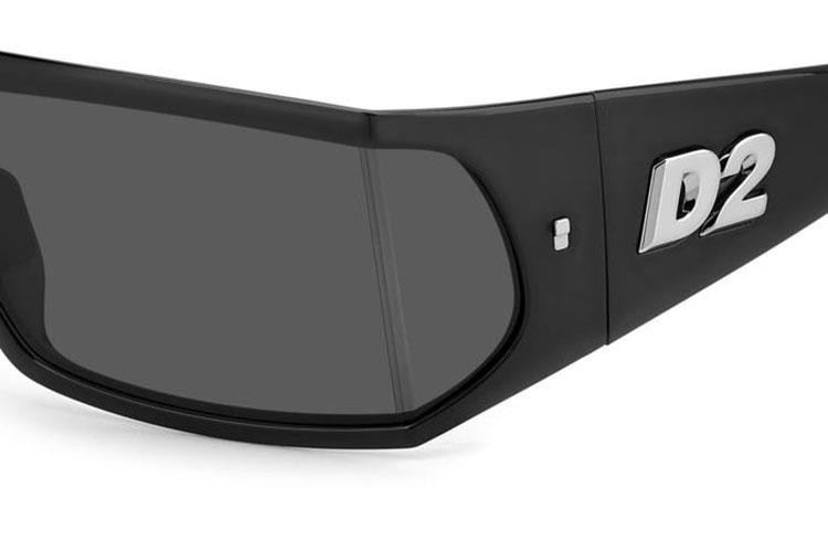 Sonnenbrille Dsquared2 D20140/S 807/IR Rechteck Schwarz