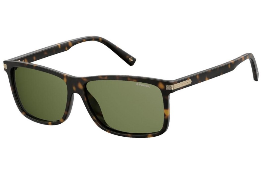 Sonnenbrille Polaroid PLD2075/S/X 086/UC Polarized Quadratisch Havanna